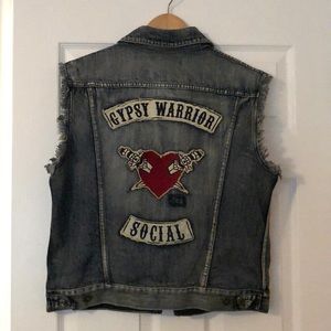 Gypsy Warrior Denim Vest